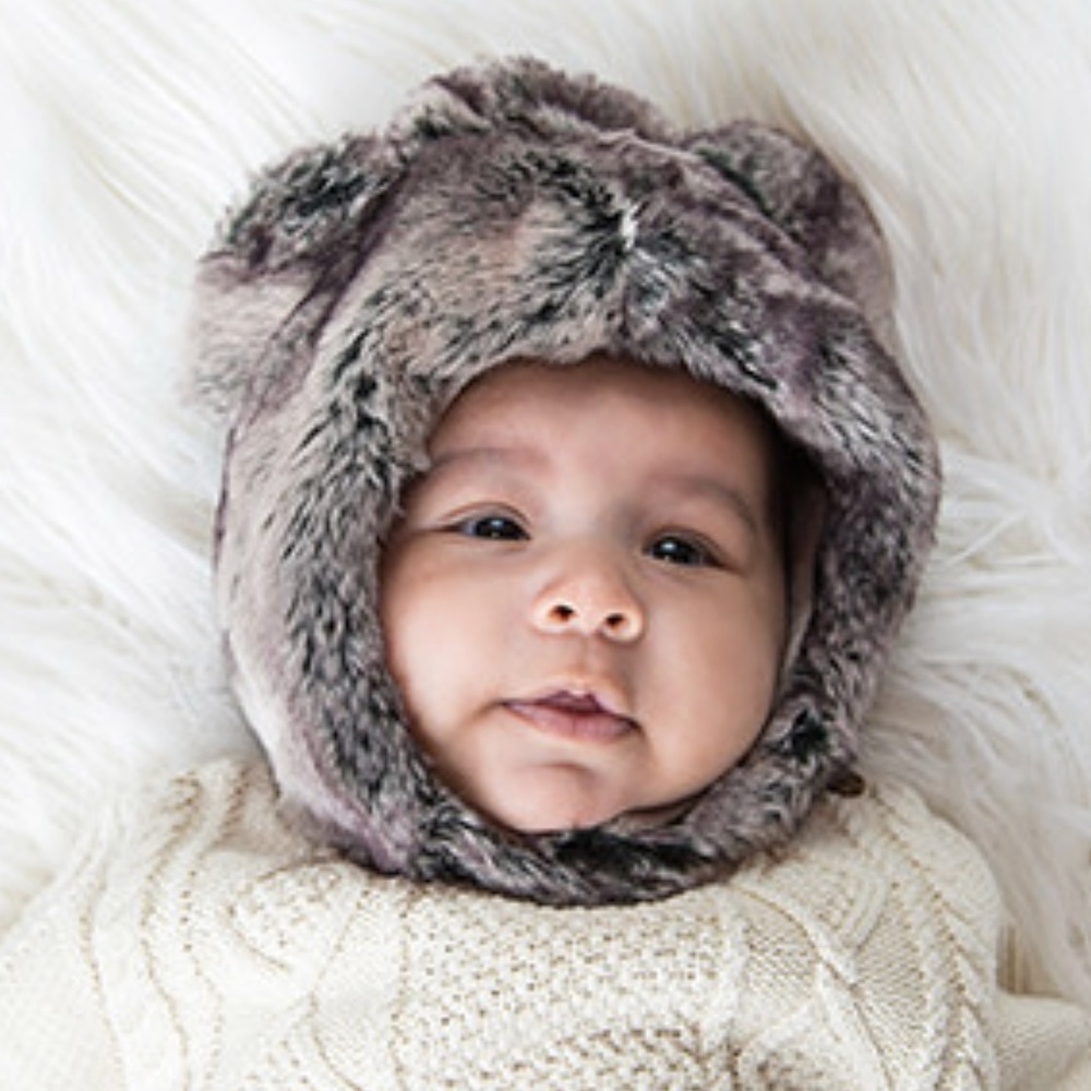 Eskimo Kids: Koala Bear Faux Fur Hat